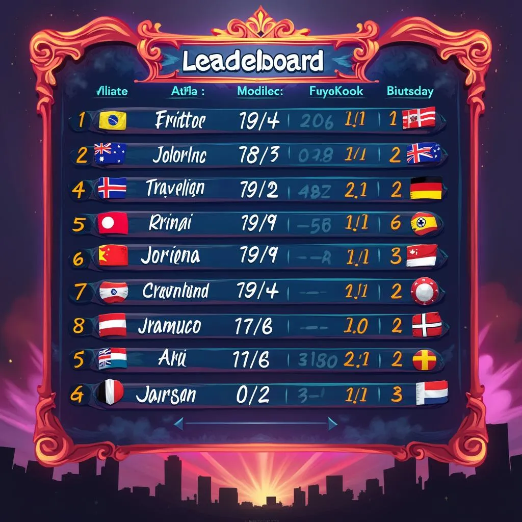 Global Leaderboards