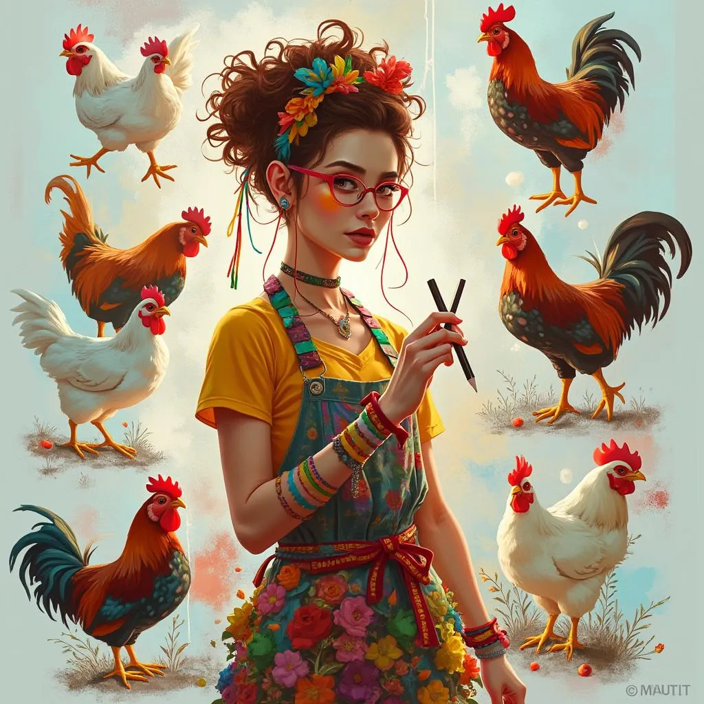 Penelope Peck Plume, Head Artist